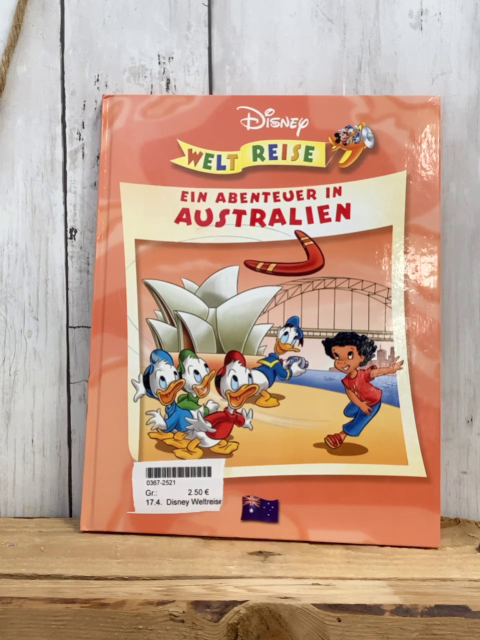 Disney Weltreise  Buch Ein Abenteuer in Australien 