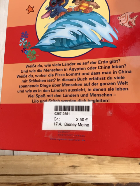 Disney Meine bunte Welt  Buch  Länder und Menschen 