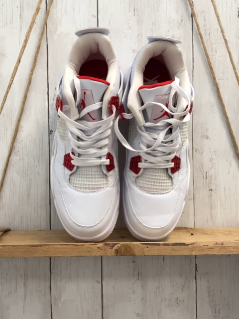 Jordan Boots Gr. 47  weiß rote Schnallen 