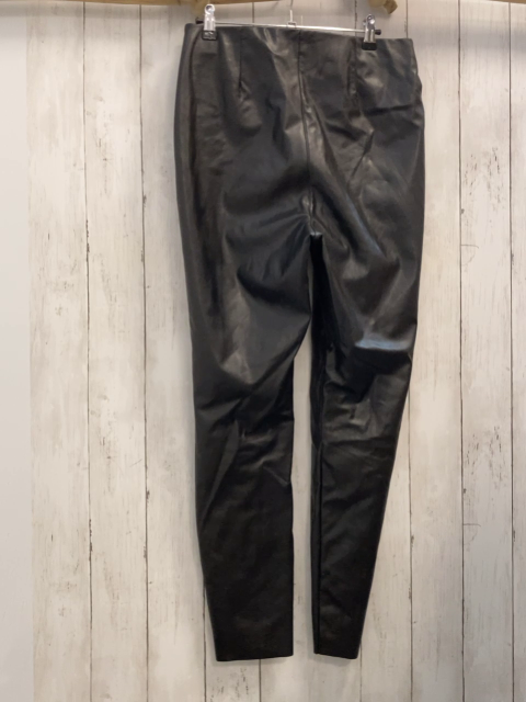 H&M Leggings Gr. 42  schwarz Kunstleder