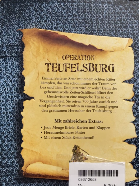   Pappbuch Der Zeitenschlüssel 