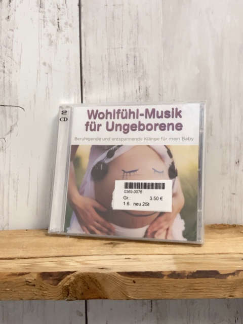 neu 2 CDs Wohlfühl-Musik für Ungeborene 