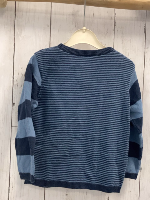 Fixoni  Strickjacke  Gr. 80  blau hellblaue Streifen 