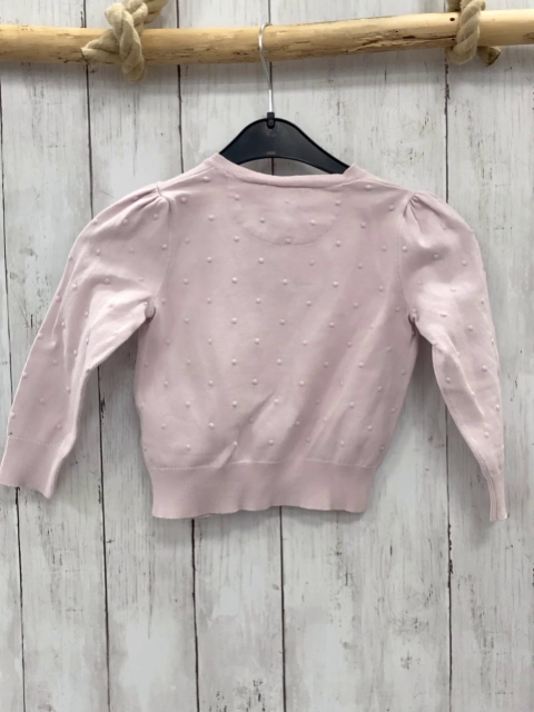 Rlaph Lauren  Strickjacke  Gr. 98  rosa Noppen 