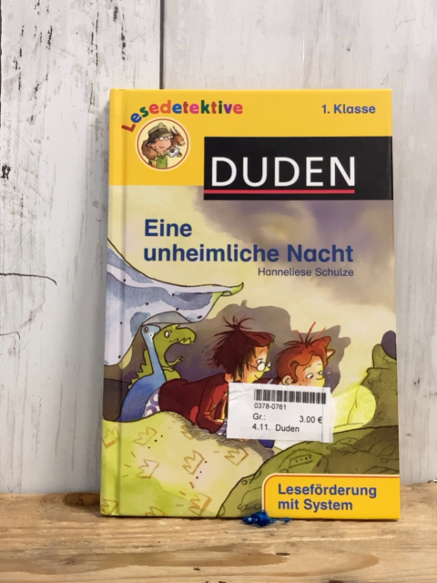 Duden  Buch Eine unheimliche Nacht 