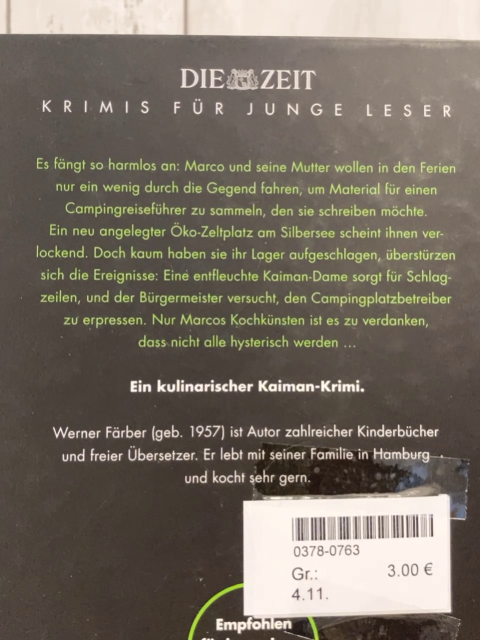   Buch Das Krokodil im Silbersee