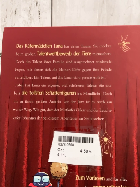    Buch Das Supertalentier Lunas großer Auftritt 
