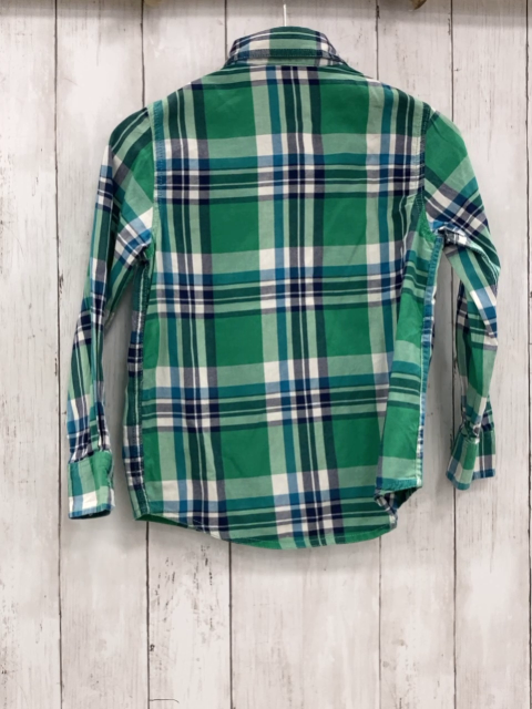 Tom tailor  Hemd Gr. 122  grün petrol blau weiß kariert 