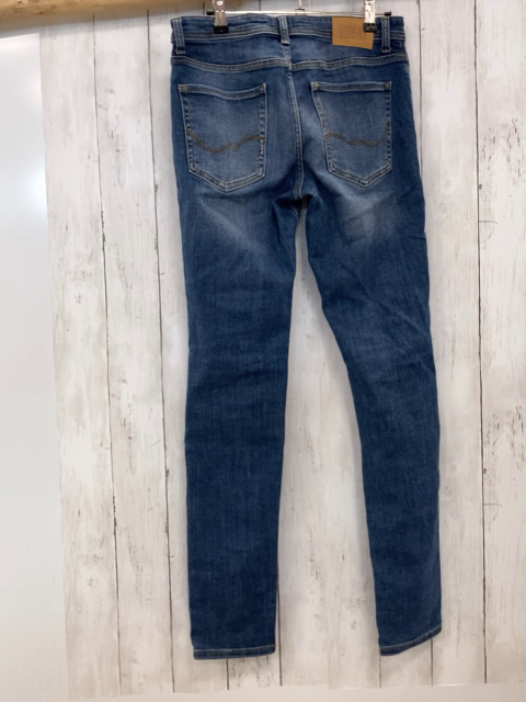 Jack & Jones  Hose  Gr. 176  blau Jeans Bund verstellbar 