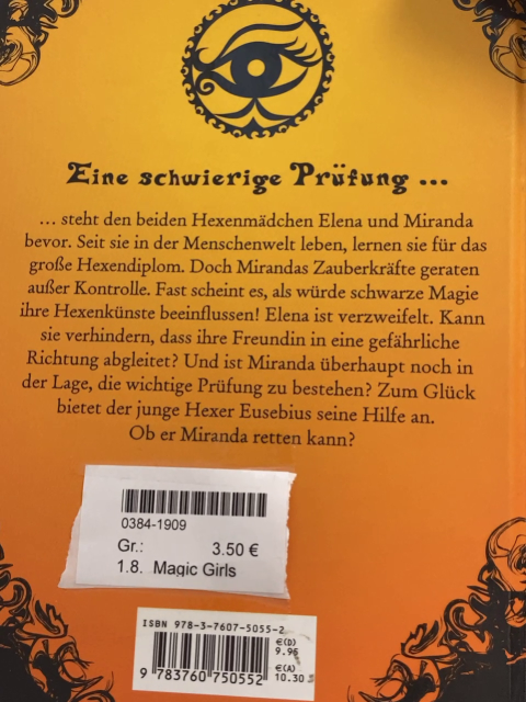 Magic Girls  Buch Die große Prüfung 