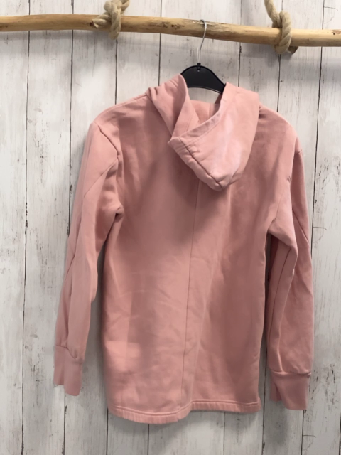 Adidas  Pullover  Gr. 164  rosa Kapuze silber glänzende Schrift # Label 