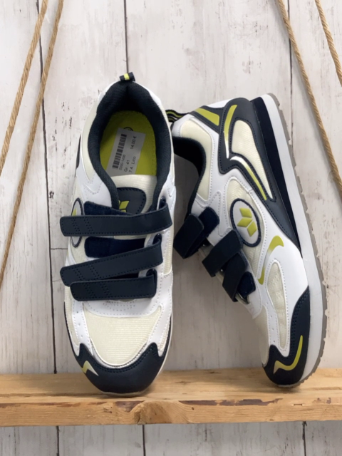 Lico  Schuhe  Gr. 41  weiß dunkelgrau hellgrün 