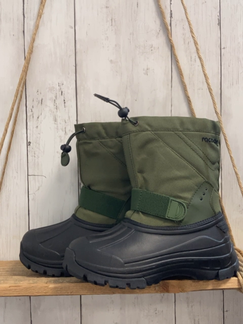 racoon neu Winterboots Gr. 35  oliv schwarz