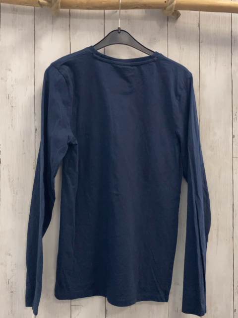 Vingino Langarmshirt Gr. 164  blau