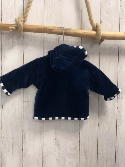 Disney  Nickyjacke  Gr. 62  blau Winnie Puuh blau weißer Streifenbund 
