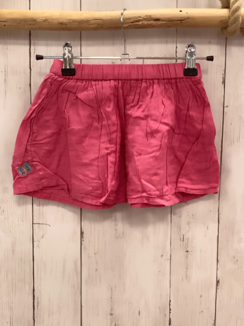 Mini Boden  Rock Gr. 98  pink gestickte Rehe Blätter 