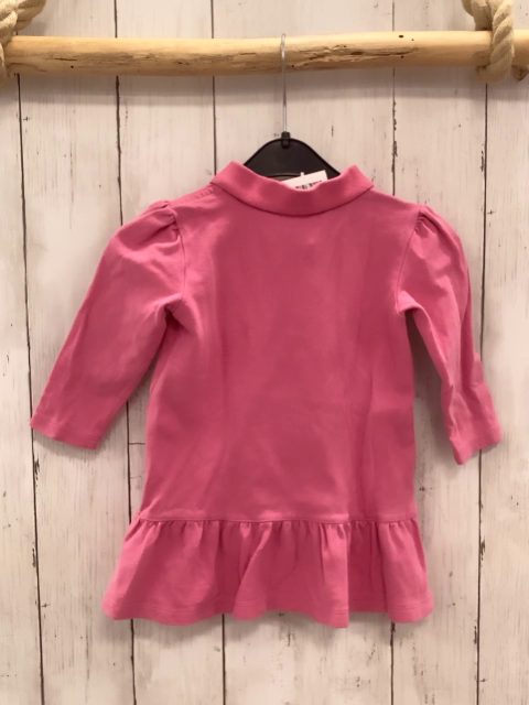 Ralph Lauren  Kleid  Gr. 86  pink Polokragen 