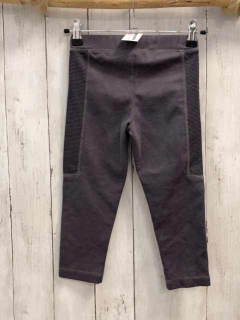   Leggings  Gr. 98  grau Streifen 