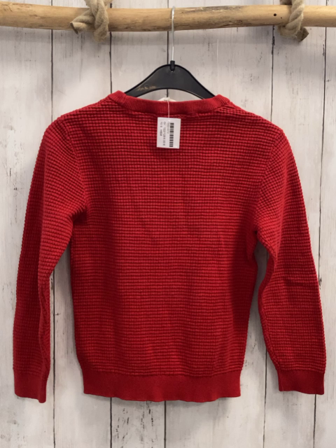 H&M Pullover   Gr. 122/128  rot Strick 