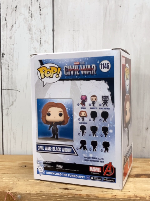 Pop! Plastikspielzeug  Gr. 1146  Marvel Studios Captain America Civil War:  Black Widow 