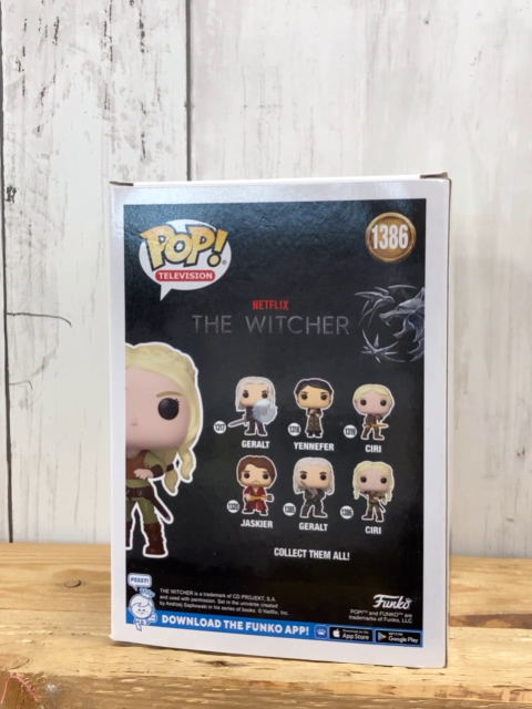Pop! Plastikspielzeug  Gr. 1386   Netflix The Witcher: Ciri 