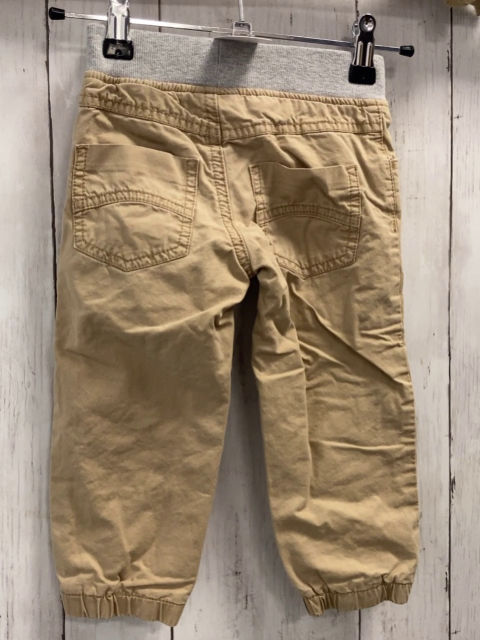   Hose  Gr. 86  beige gefüttert hellgrauer Strickbund 