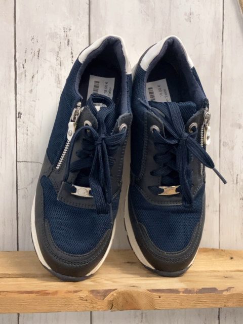 Tom Tailor Schuhe Gr. 37  blau weiß schwarz 