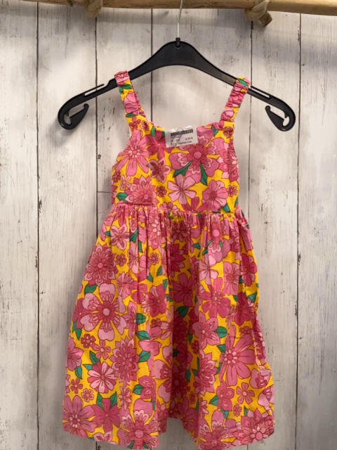 Rachel Zoe Kleid Gr. 104  orange pink Blumen