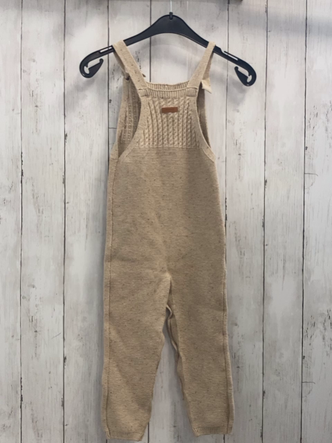 Noppies  Latzhose  Gr. 92  sand Strick Zöpfe 