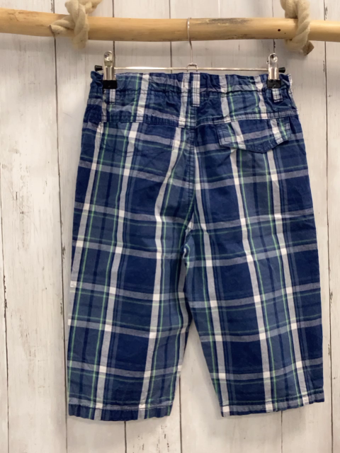 In Extenso  Shorts  Gr. 146  blau grün hellgrau kariert Bund verstellbar  