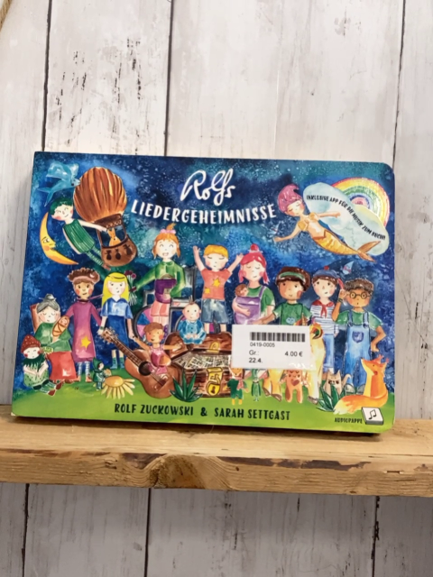   Pappbuch Rolfs Liedergeheimnisse 