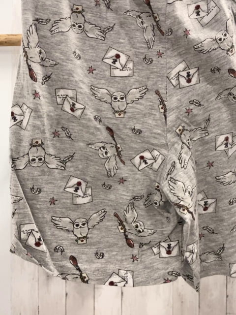 2tlg  T-Shirt + Shorts  Gr. 152  rosa hellgrau Hedwig Harry Potter 