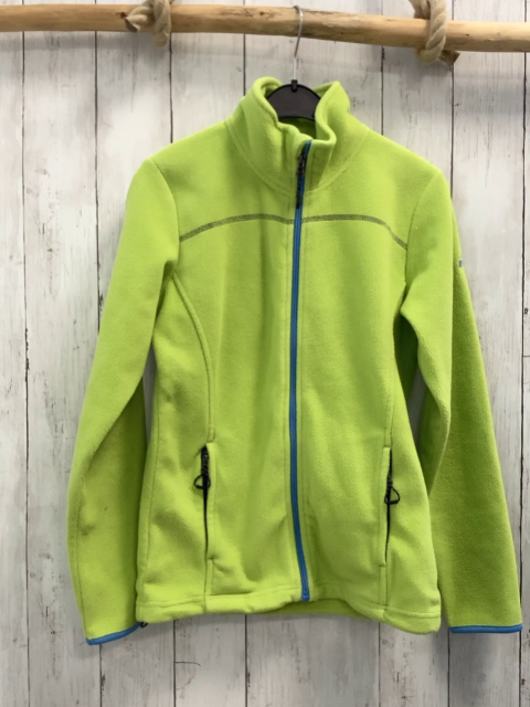 McKinley  Fleecejacke  Gr. 152  hellgrün Fleece hellblauer Bund 