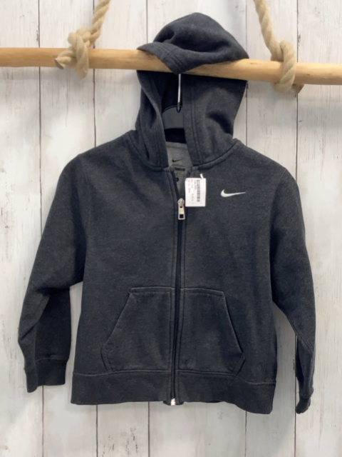 Nike  Sweatjacke  Gr. 116  grau Kapuze 