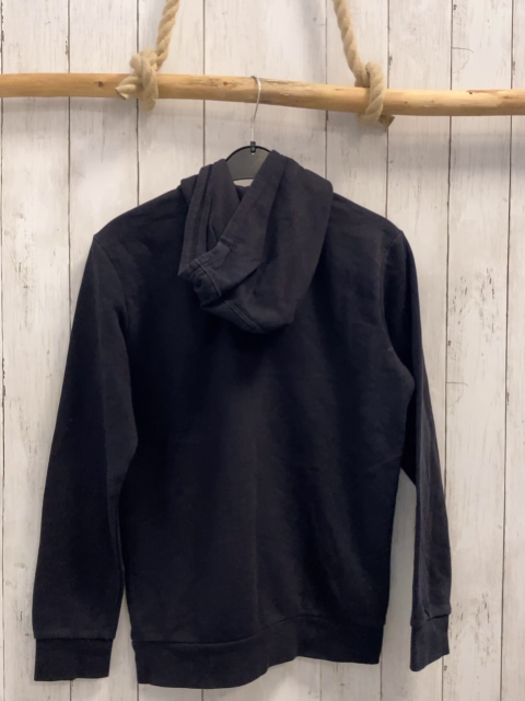 Champion  Pullover  Gr. 152  schwarz grün Schrift Kapuze 