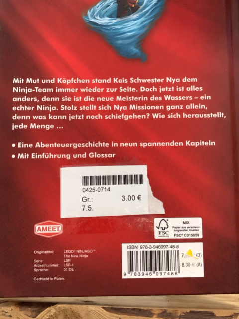   Buch Der neue Ninja 