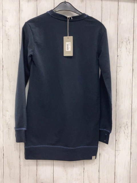 neu Bench  Pullover  Gr. 164  blau mit grau hellgrau melierter Schrift mit mint Umrandung 