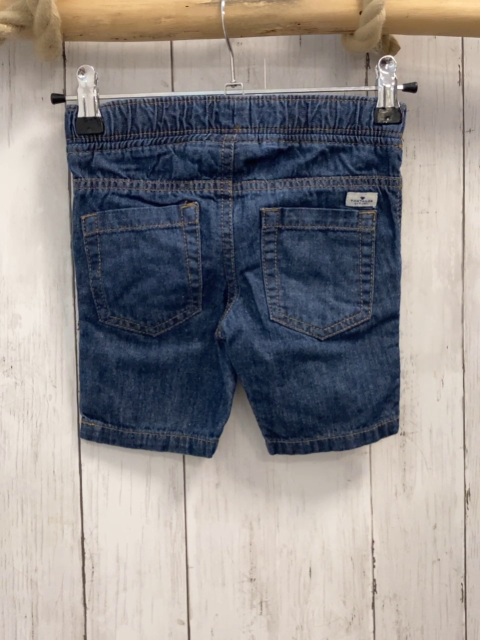 Tom Tailor  Shorts  Gr. 92  blau Jeans Gummizugbund Bund verstellbar 