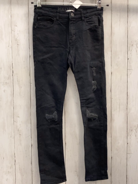 H&M  Hose  Gr. 152  dunkelgrau used Look Bund verstellbar 
