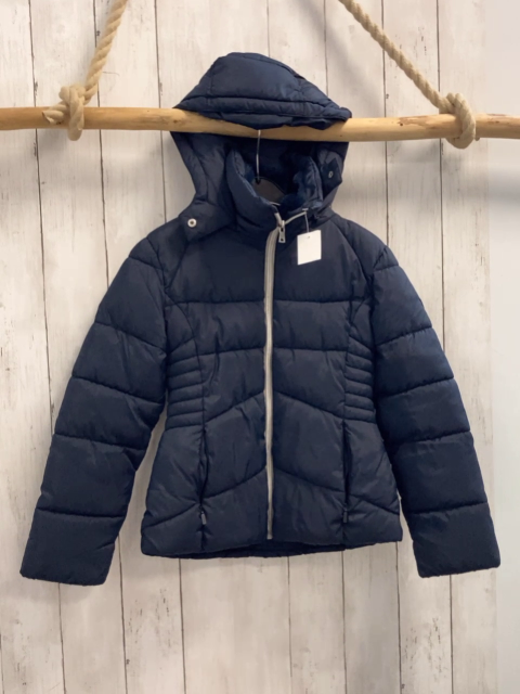 Mayoral  Winterjacke  Gr. 140  blau silber Reißverschluss 