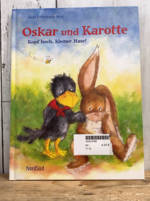   Buch Oksar und Karotte Kopf hoch, kleiner Hase 