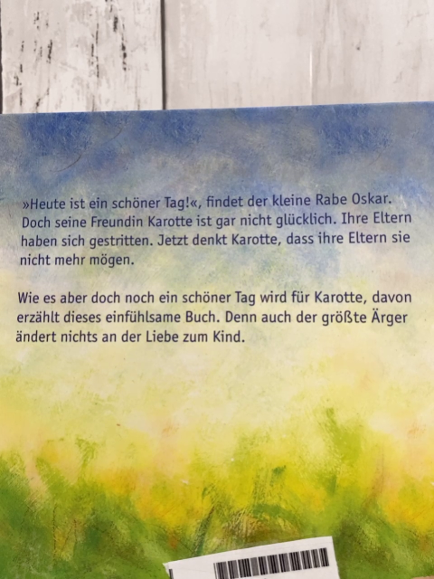   Buch Oksar und Karotte Kopf hoch, kleiner Hase 