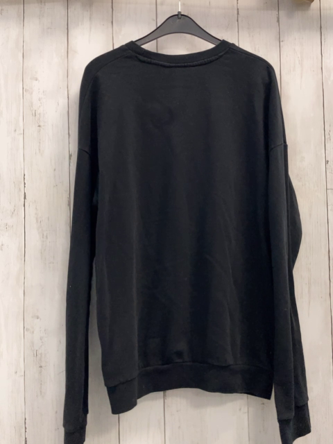 H&M  Pullover  Gr. 170  schwarz Black Panther Schrift 
