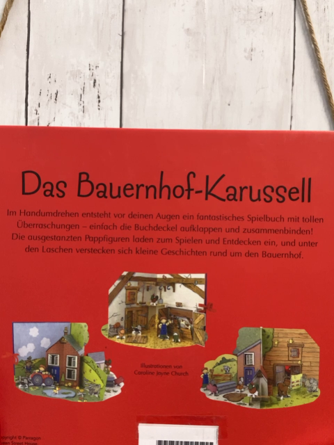  Pappbuch Das Bauernhof Karussell