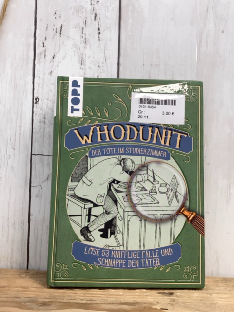   Buch Whodunit Der Tote im Studierzimmer 