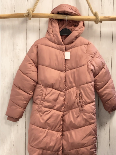 Next  Wintermantel  Gr. 146  altrosa Kapuze 