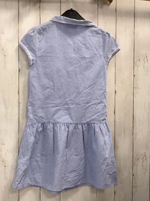 Next  Kleid  Gr. 128  hellblau weß kariert 
