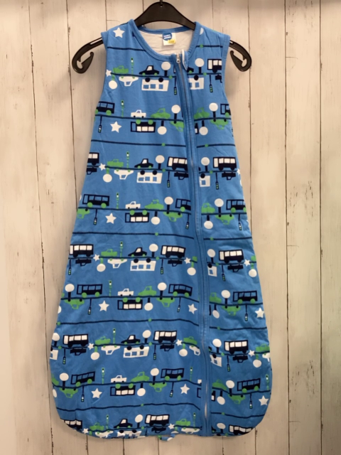 Wunderbärchen  Schlafsack Gr. 110cm  hellblau Fahrzeuge Bäume 