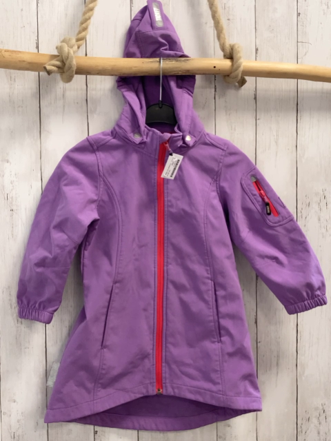 Ticket to Heaven  Softshellmantel  Gr. 104  lavendel roter Reißverschluss 
