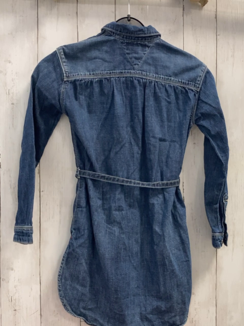 Tommy Hilfiger  Kleid  Gr. 128  blau Jeans 